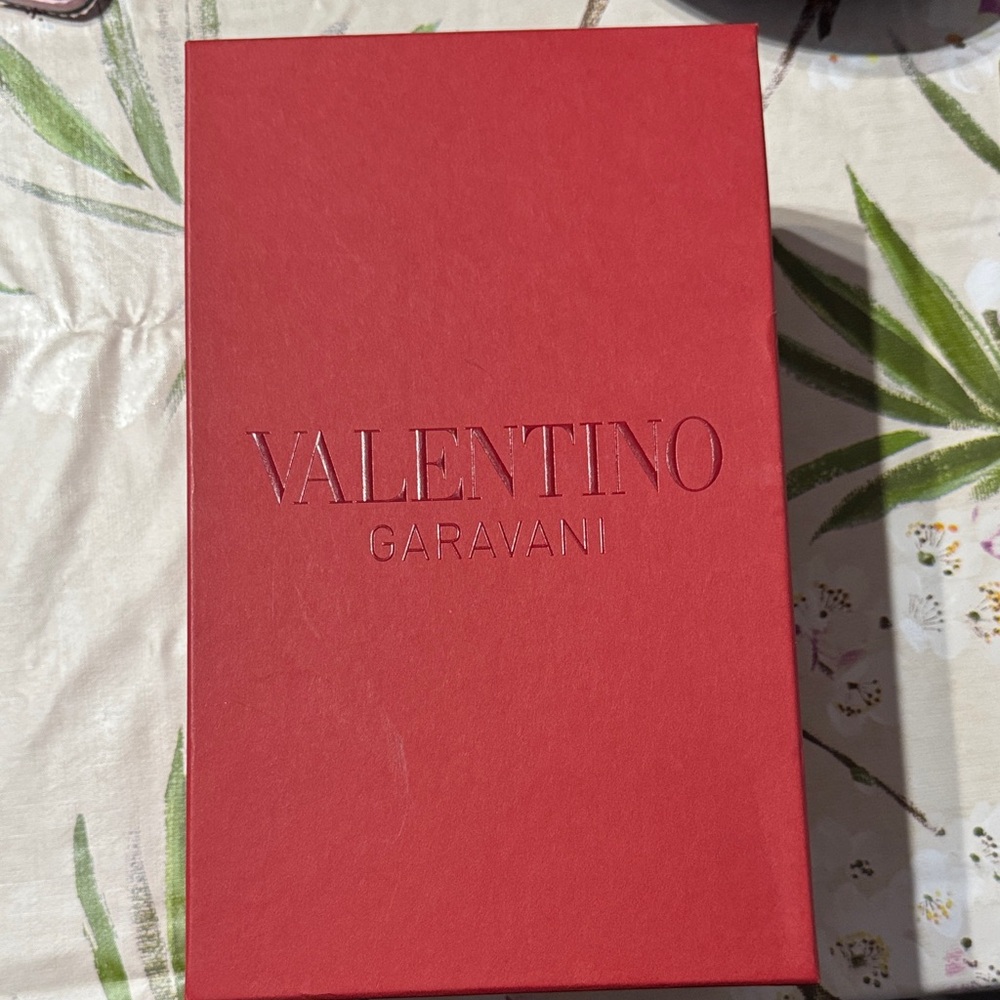 Valentino Garavani Red Embossed Logo Box
